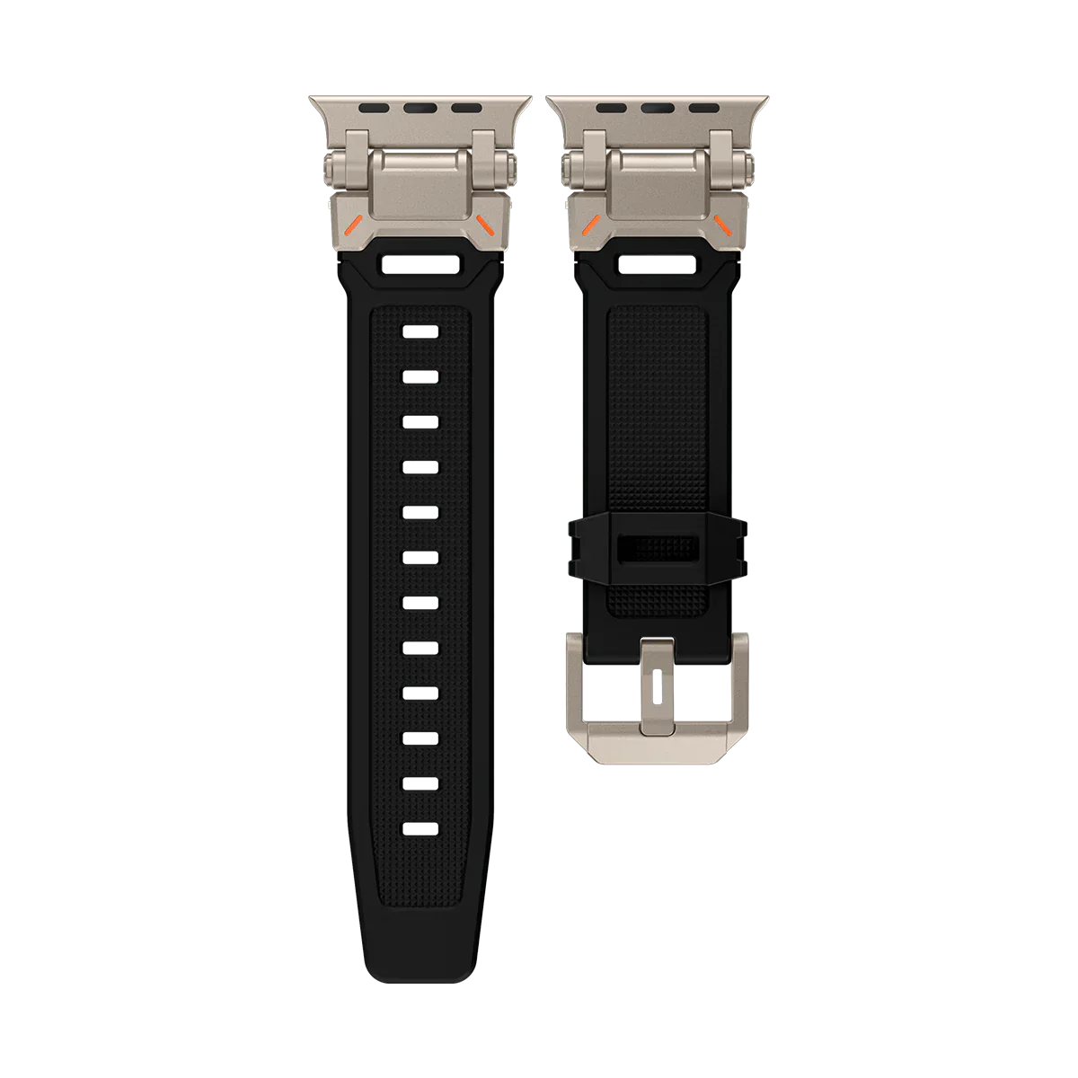 Meron Titanium-Head Silicone Band for Apple Watch | Petprovac