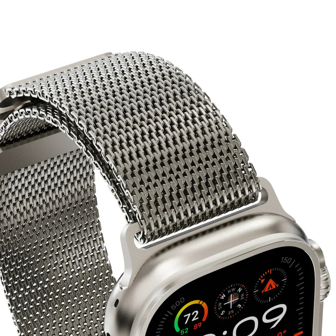 Titanová Milanese smyčka NovaThread pro Apple Watch