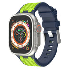 Aeria | Tweekleurige siliconen band voor Apple Watch | Petprovac