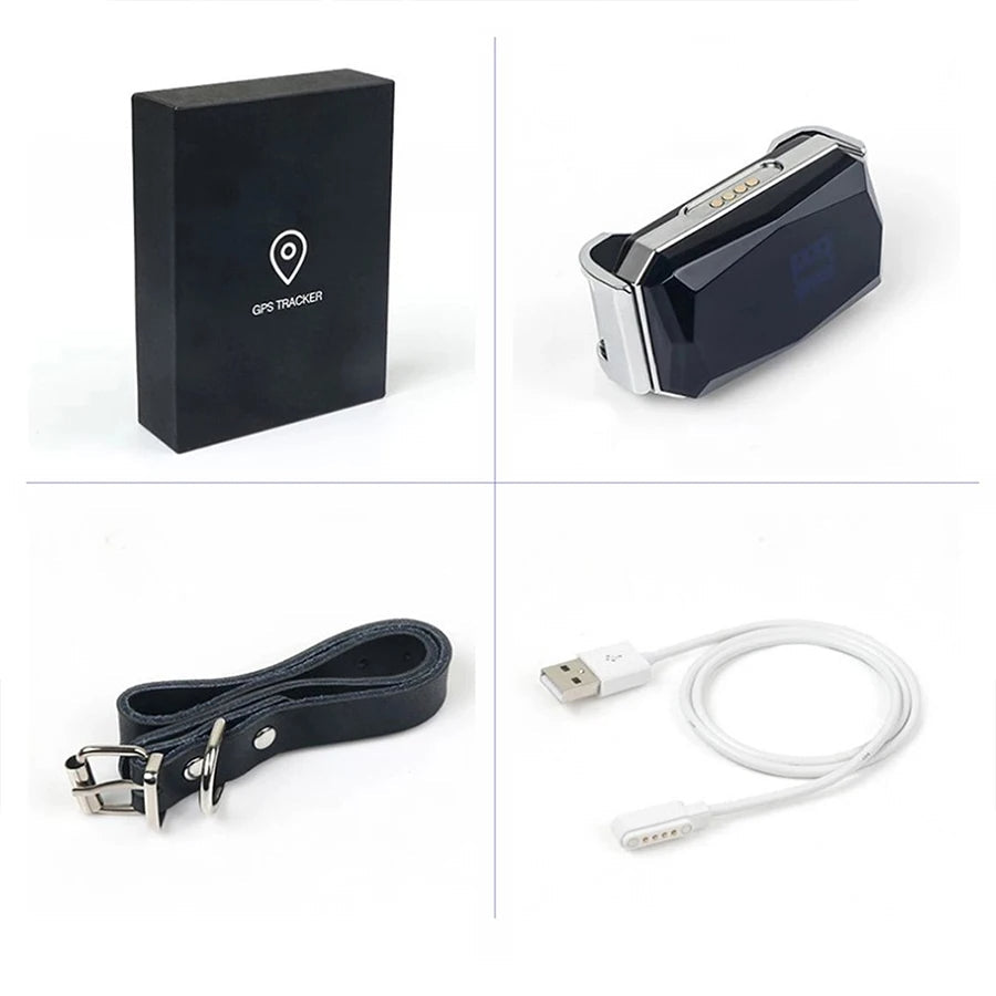 TrailPaw GPS kæledyrs halsbånd tracker med hurtig opsætning til alle størrelser