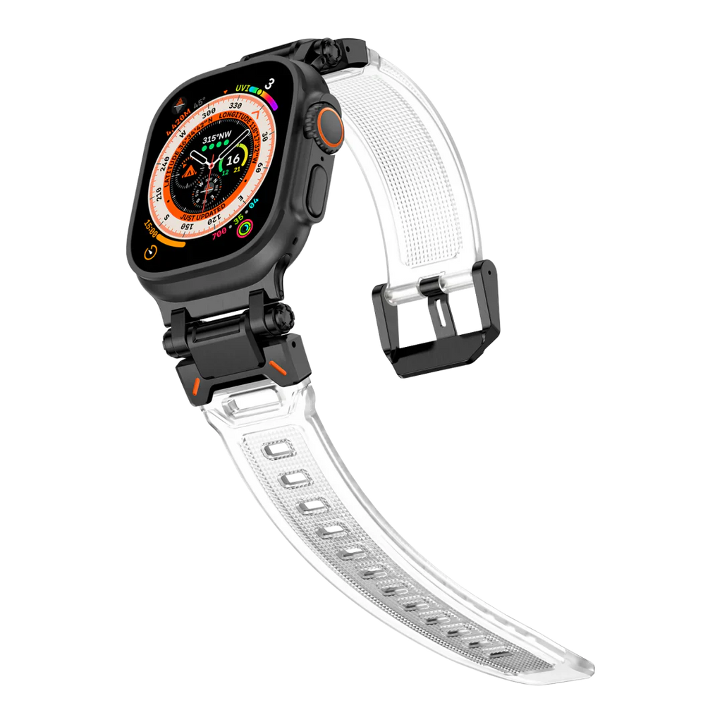 Meron Titanium-Head Silicone Band for Apple Watch | Petprovac