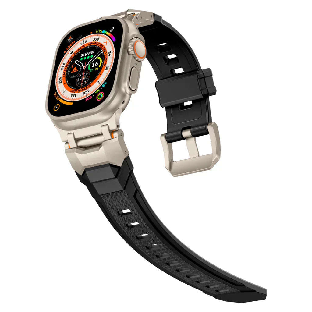 Norell Rugged FKM Band Compatible With Apple Watch | Petprovac