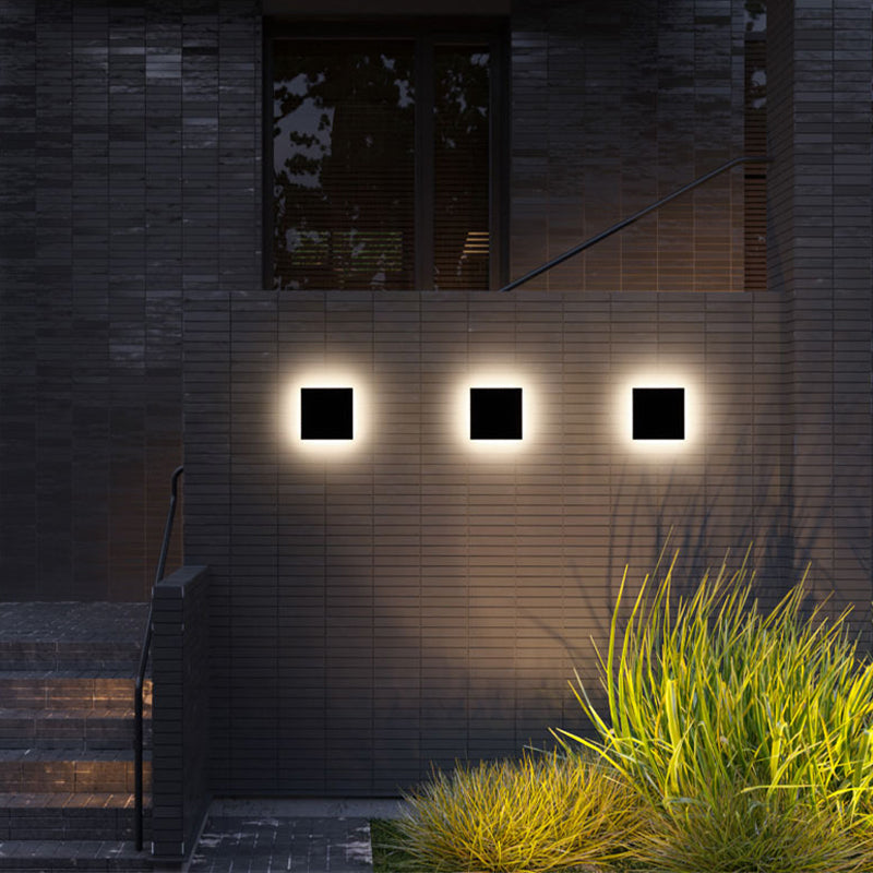 Luz de Pared LED para Exterior Solara Diseño Minimalista y Moderno