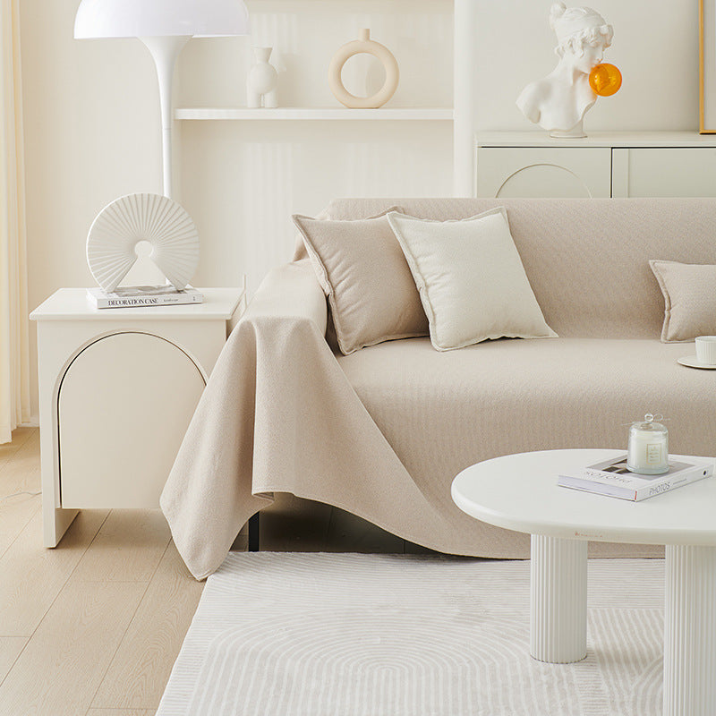 Coperta per divano in velluto Teddy impermeabile antiscivolo per tutte le stagioni