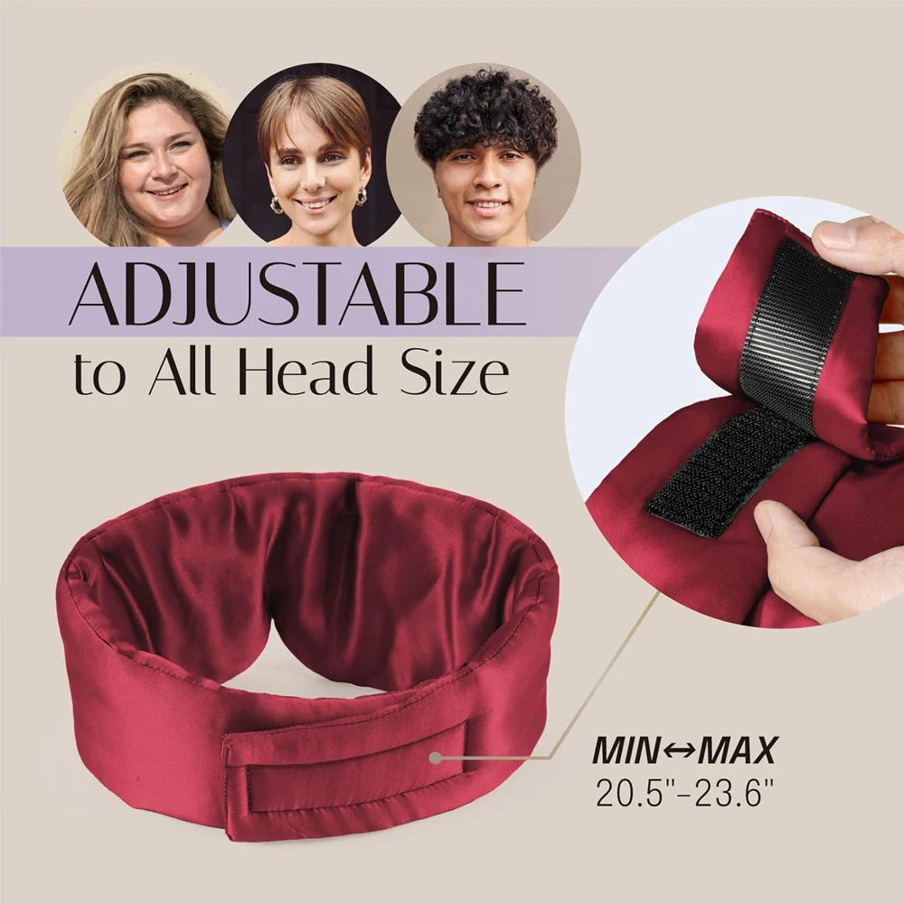 Mulberry Silk Eye Sleep Mask For Light Blocking And Skin Comfort