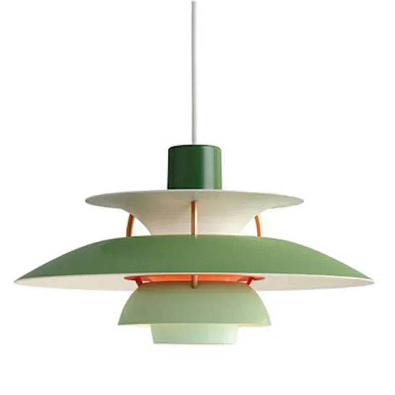 Veralume Modern Colorful Shade LED Pendant Light Fixture