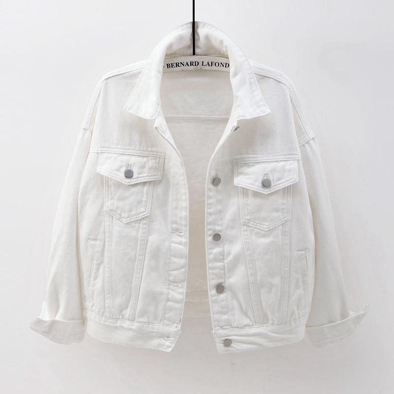 Harborline Everyday Button Front Denim Jacket For Women