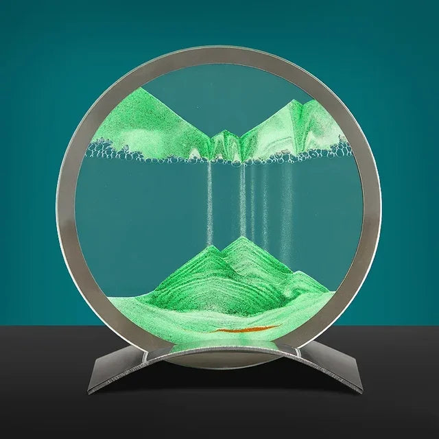 Velora Kum Dalgası Lambası, Huzur Verici Işık İçin Hareketli Kum Sanatıyla