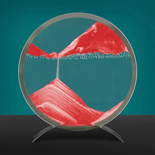 Lámpara Velora Sand Drift con Arte de Arena en Movimiento para Luz Calmante