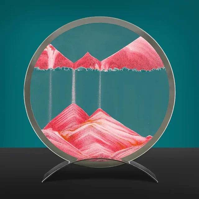 Velora Kum Dalgası Lambası, Huzur Verici Işık İçin Hareketli Kum Sanatıyla