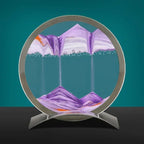 Lámpara Velora Sand Drift con Arte de Arena en Movimiento para Luz Calmante