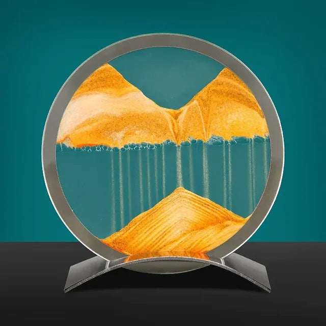 Velora Kum Dalgası Lambası, Huzur Verici Işık İçin Hareketli Kum Sanatıyla