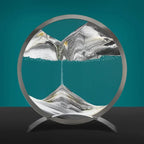 Lámpara Velora Sand Drift con Arte de Arena en Movimiento para Luz Calmante