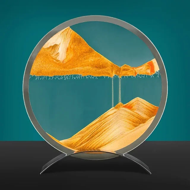 Velora Kum Dalgası Lambası, Huzur Verici Işık İçin Hareketli Kum Sanatıyla