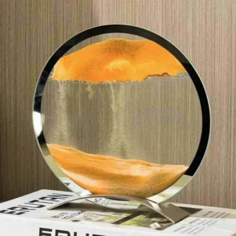 Velora Kum Dalgası Lambası, Huzur Verici Işık İçin Hareketli Kum Sanatıyla