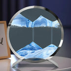 Lámpara Velora Sand Drift con Arte de Arena en Movimiento para Luz Calmante