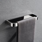 5-piece modern bathroom accessories as single item or in set Polished chrome bathroom set