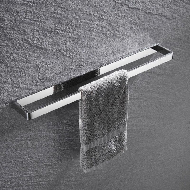 5-piece modern bathroom accessories as single item or in set Polished chrome bathroom set