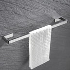 5-piece modern bathroom accessories as single item or in set Polished chrome bathroom set