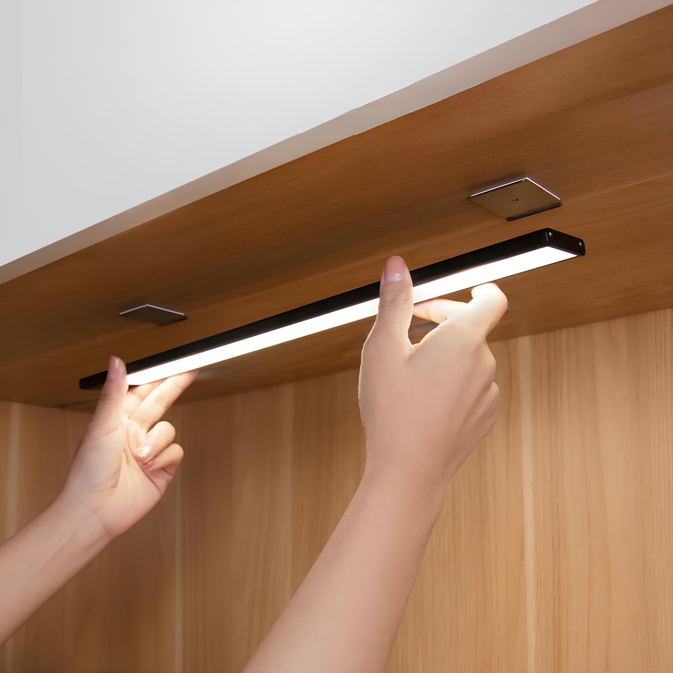 Motion Activated Wireless LED Closet Light For Under Cabinet Use