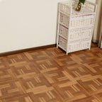 Smooth PVC Floor Covering Peel and Stick Waterproof Square Vinyl Flooring