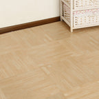 Smooth PVC Floor Covering Peel and Stick Waterproof Square Vinyl Flooring
