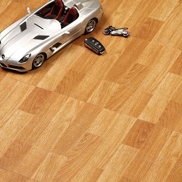 Smooth PVC Floor Covering Peel and Stick Waterproof Square Vinyl Flooring