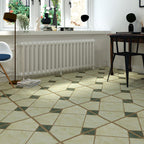 Smooth PVC Floor Covering Peel and Stick Waterproof Square Vinyl Flooring