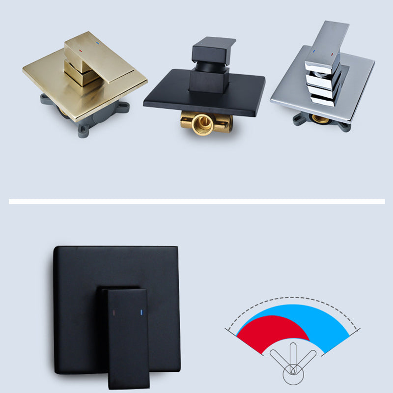 Cascade | Wall-Mounted Single-Handle Waterfall Bathroom Faucet | Petprovac