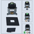 Cascade | Wall-Mounted Single-Handle Waterfall Bathroom Faucet | Petprovac