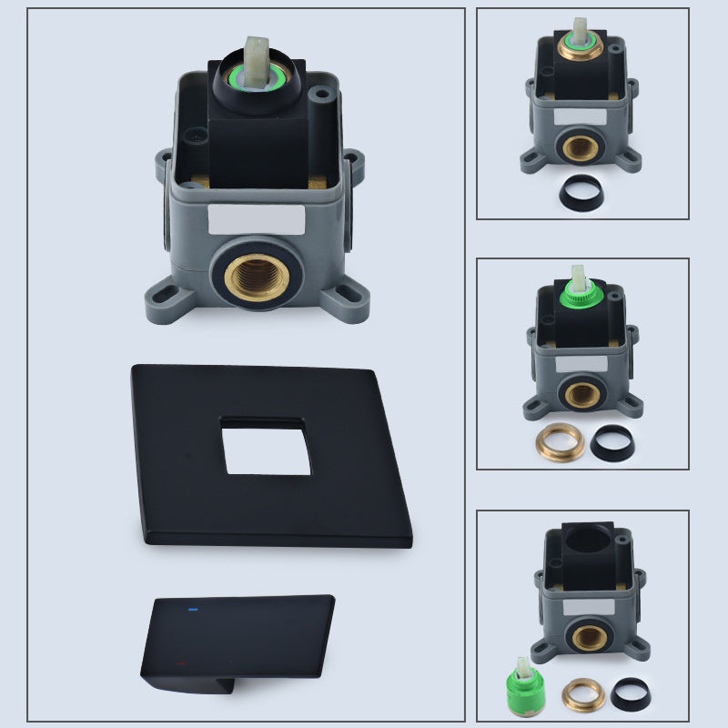 Cascade | Wall-Mounted Single-Handle Waterfall Bathroom Faucet | Petprovac