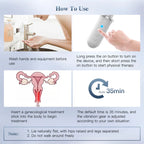 Women's Vibration Light Therapy Wand With Smart Timer