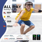 ساعة ذكية للأطفال TrailNova مع نظام تحديد المواقع وجهاز تتبع الخطوات