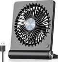 BreezeQuiet Kompaktní stolní ventilátor s ultra tichým provozem pro klidnou kancelář a ložnici