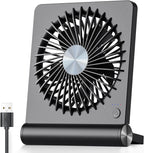 BreezeQuiet Kompaktní stolní ventilátor s ultra tichým provozem pro klidnou kancelář a ložnici