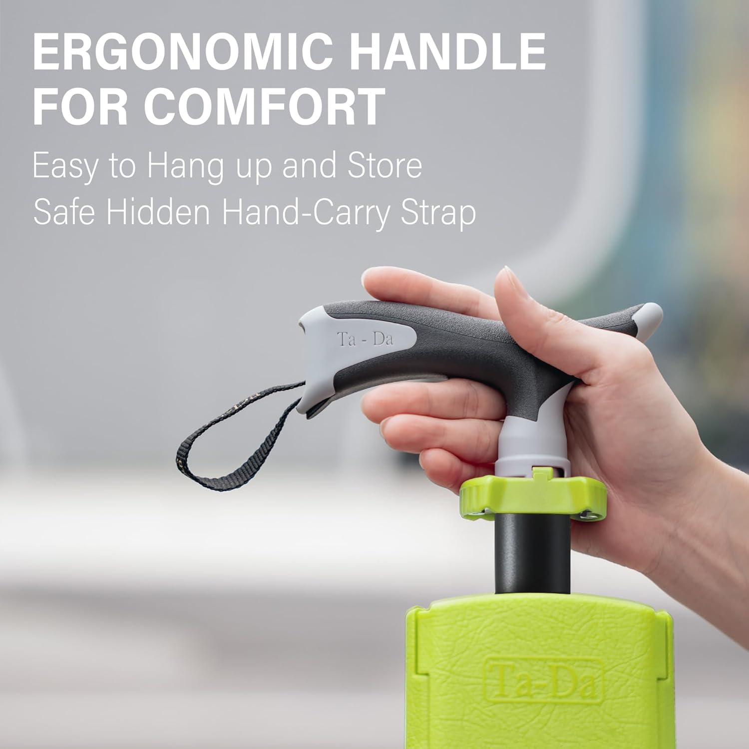 Ta-Da Hiking Pole With Built-In Comfort Seat For Hikers