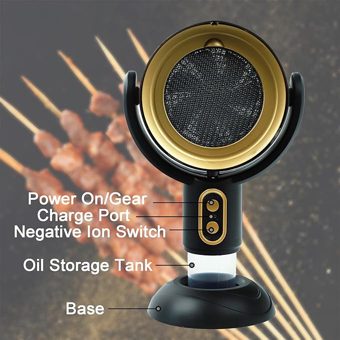 Ventaro bærbar oppladbar kjøkkenhette