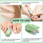 Laser Nail Care System With Triple Wavelength For Toenails And Fingernails