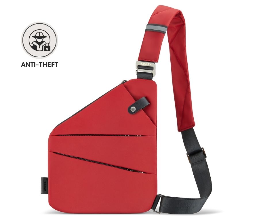 Anti-Theft Travel Bag – Hidden Zippers and Front-Facing Security