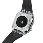 AP9009 Apple Watch Retrofit Kit With Silicone Band And 316L Stainless Steel Case