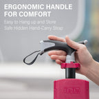 Teleskopická hůl TerraNest s vestavěným sedátkem pro přestávky