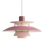 Veralume Modern Colorful Shade LED Pendant Light Fixture