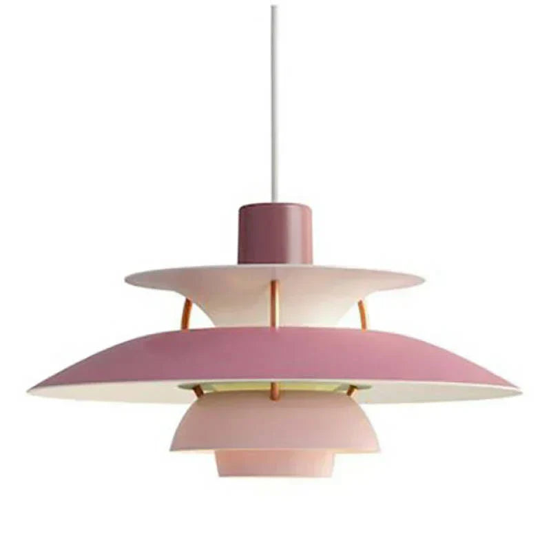 Veralume Modern Colorful Shade LED Pendant Light Fixture