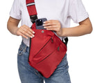Anti-Theft Travel Bag – Hidden Zippers and Front-Facing Security