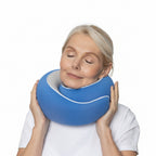 Memory Foam Travel Neck Pillow for Long Flights, Road Trips and Everyday Commutes