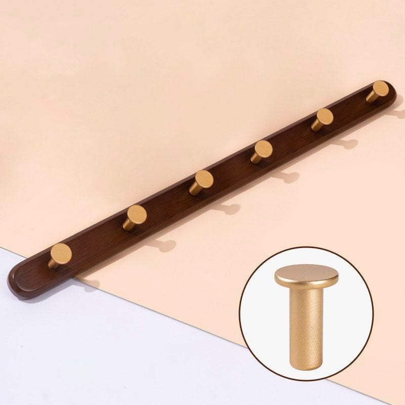 Rak Kot Mantel Dinding Coklat Gaya Lama Dengan Cangkuk | Petprovac