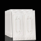 Contemporary waterproof wall cladding peel and stick interior stretch panels