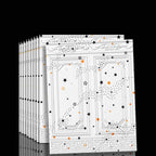 Contemporary waterproof wall cladding peel and stick interior stretch panels