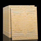 Contemporary waterproof wall cladding peel and stick interior stretch panels