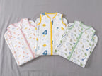 Breathable Cotton Baby Sleeping Bag With Two Way Zip | petprovac